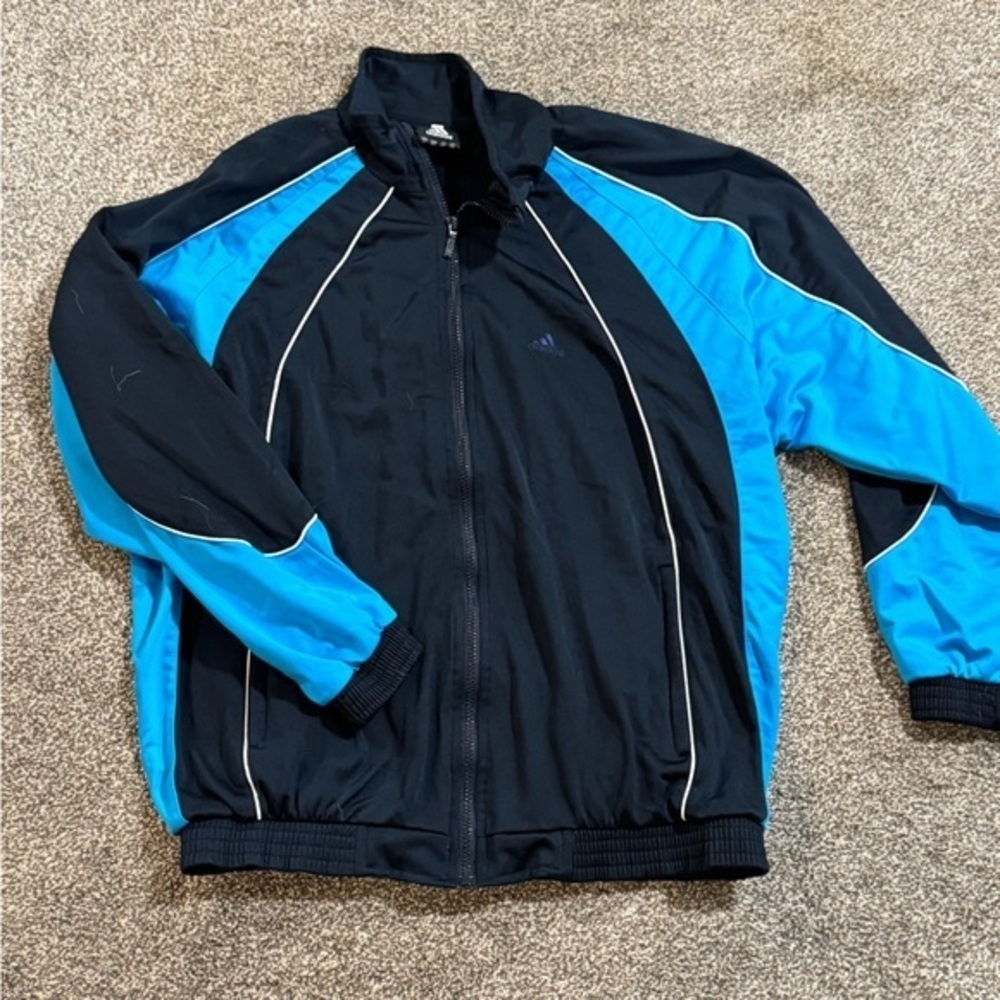 Adidas Full Zip Track Jacket Vintage Men’s Size XL
